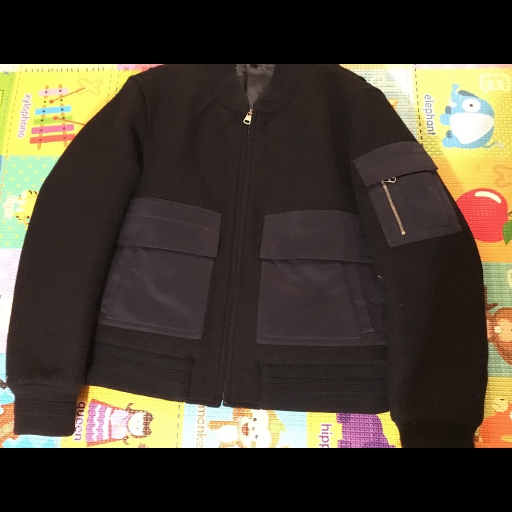 Neil Barrett felted wool bomber Jacket